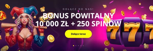 Slota Casino bonus powitalny